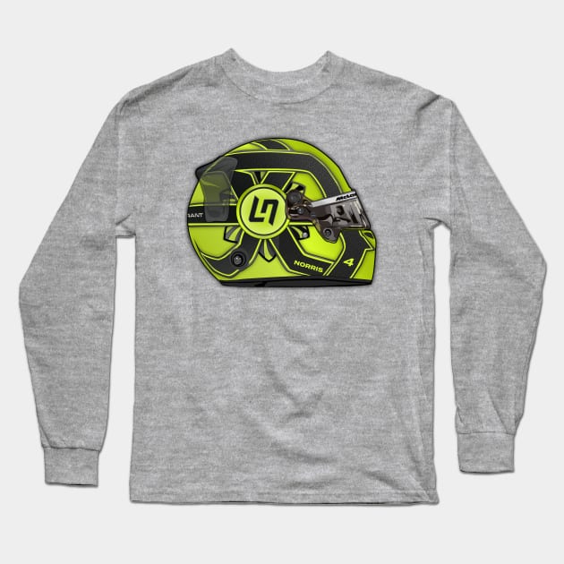 Lando Helmet Long Sleeve T-Shirt by mpmi0801